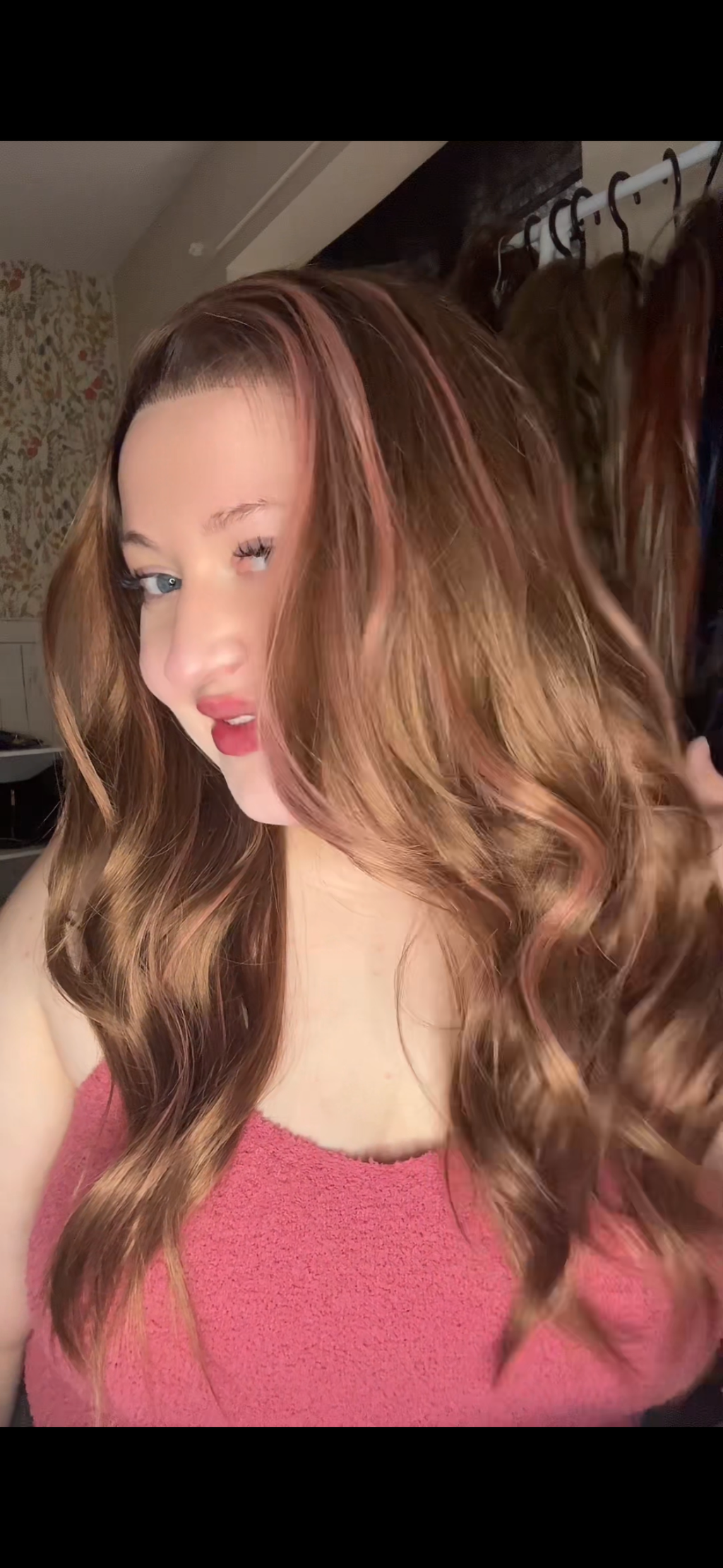 Soft Blush Brunette 13x4 lace front wig