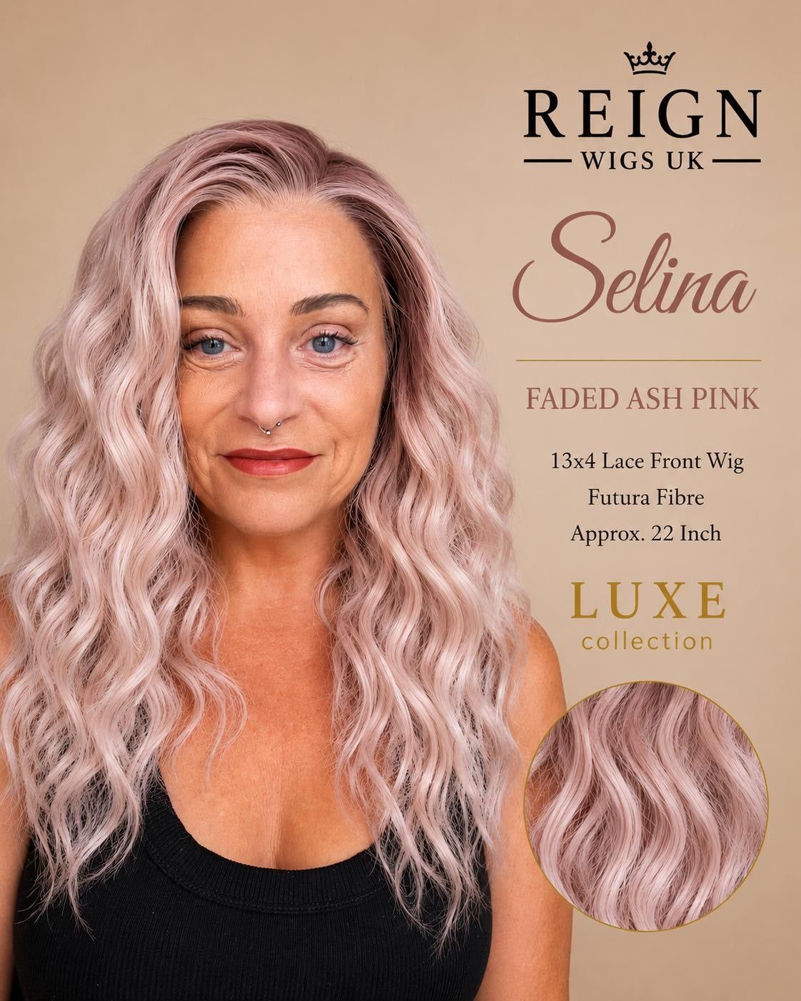 Selina Faded ash pink PRE ORDER