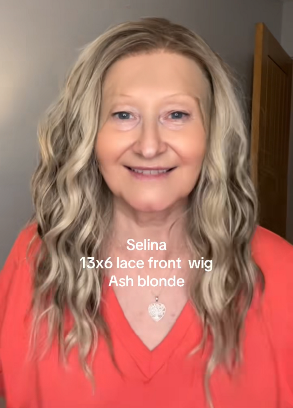 Selina ash blonde 13x6 lace front