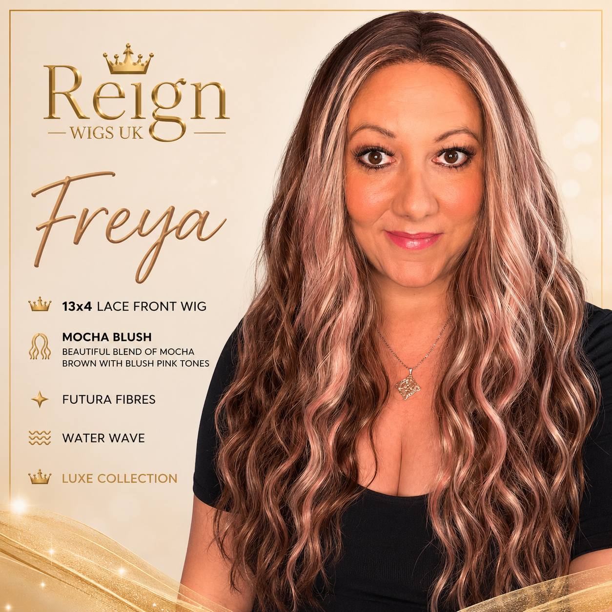 Freya mocha blush