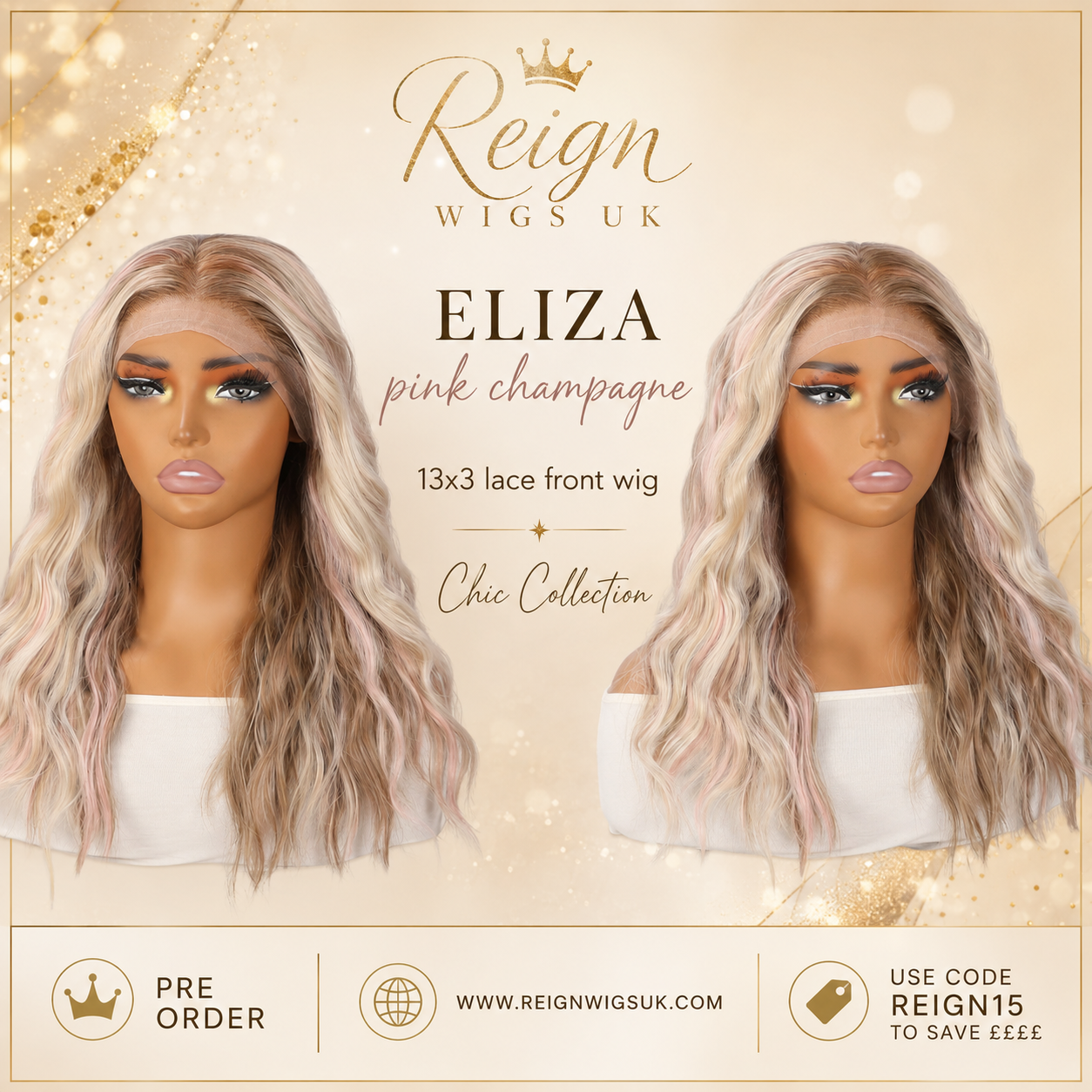 Eliza  pink Champagne PRE ORDER