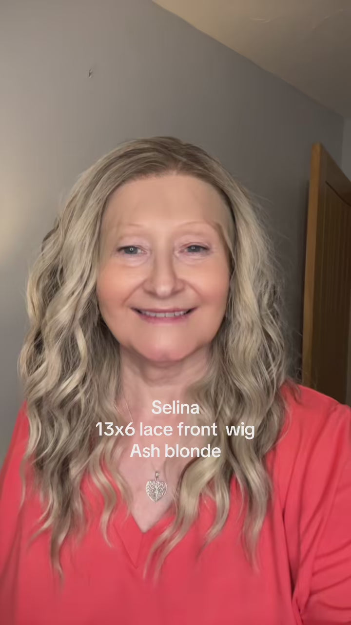 Selina ash blonde 13x6 lace front