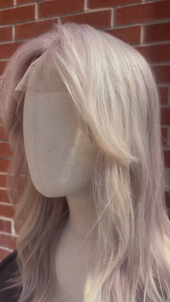 Nicki lavender silver restyled to a PAULA