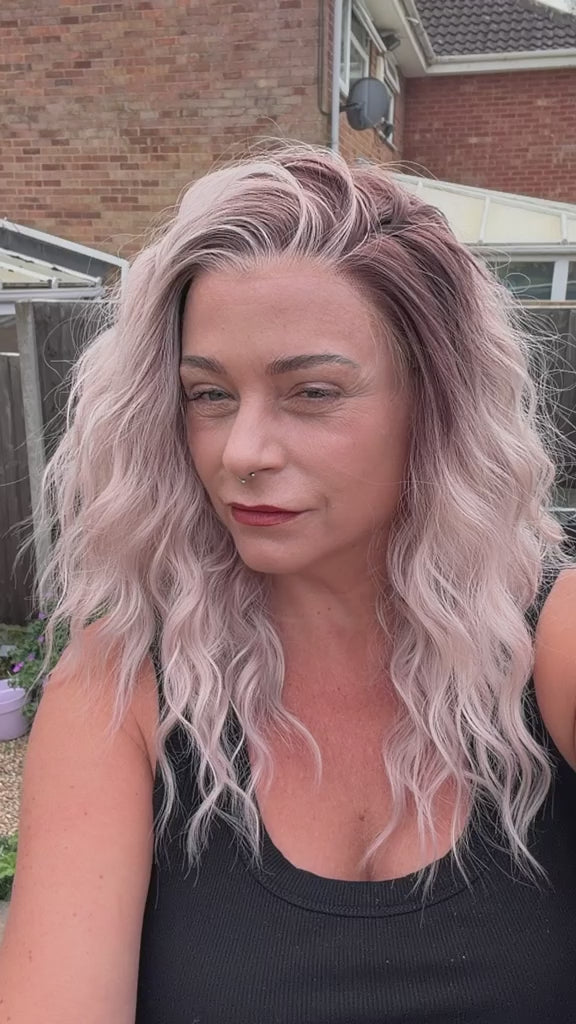 Selina faded ash pink